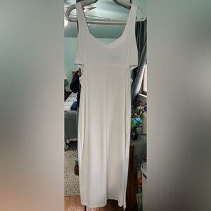 Lulu's Strapless White Dress